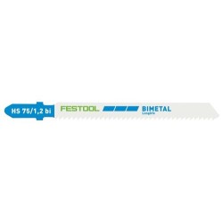 Festool Lame seghetto HS 75/1,2 BI/5 METAL STEEL/STAINLESS STEEL