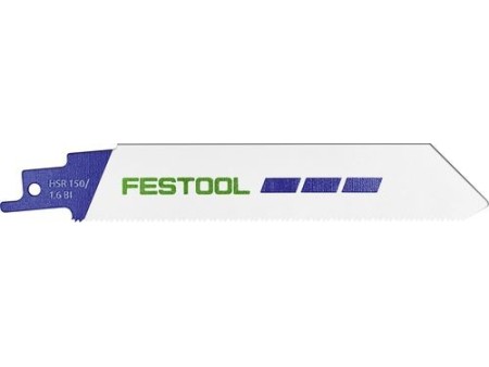 Festool Lama per sega a gattuccio HSR 150/1,6 BI/5 METAL STEEL/STAINLESS STEEL